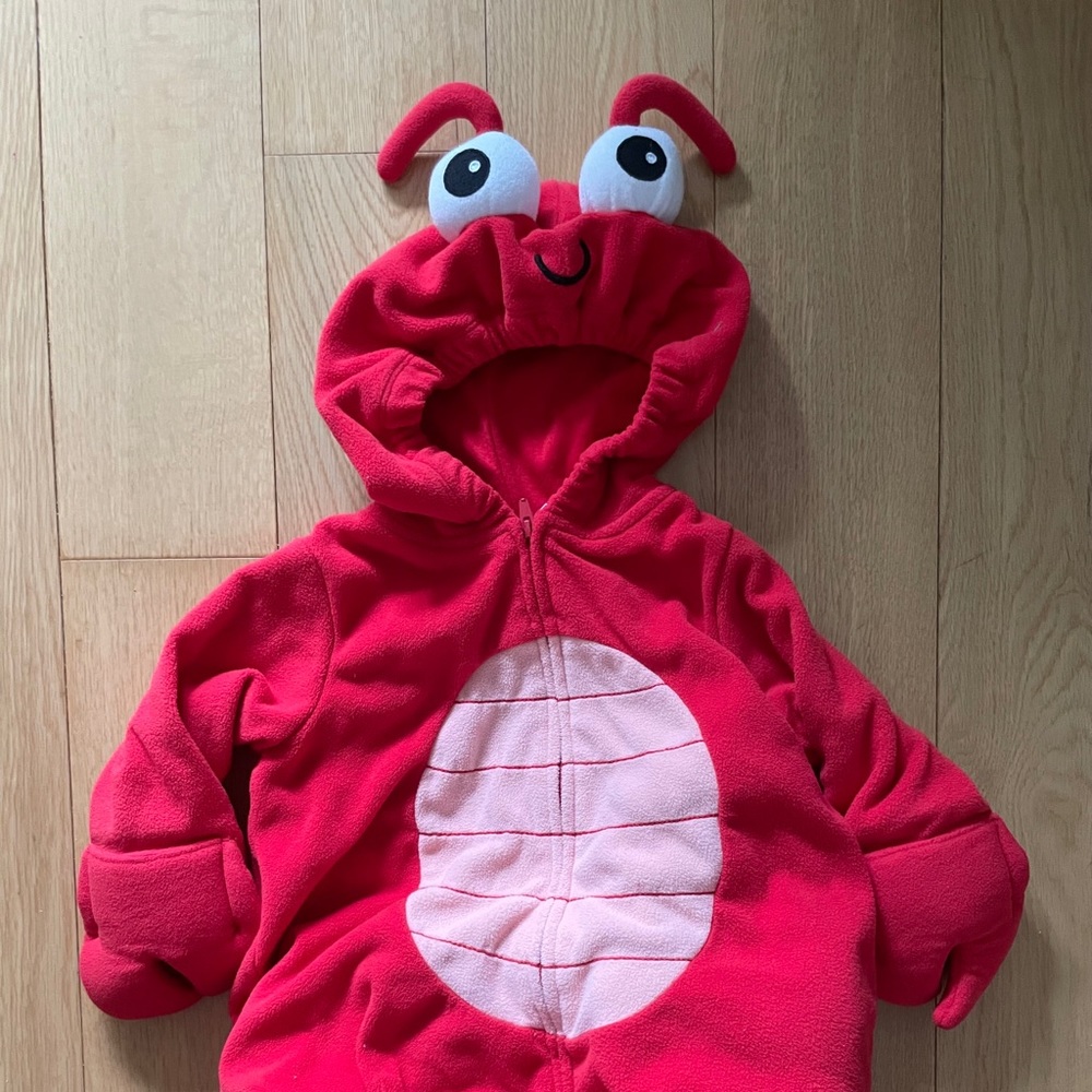 Carter’s lobster costume, 18m